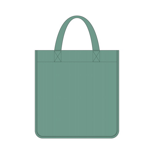 ≠ME コーデュロイランチトート