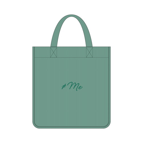 ≠ME コーデュロイランチトート