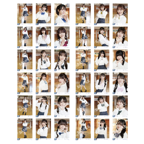 生写真セット（「偶然シンフォニー」衣装）