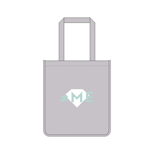 ≠ME スクエアトートバッグ2024(グレー)