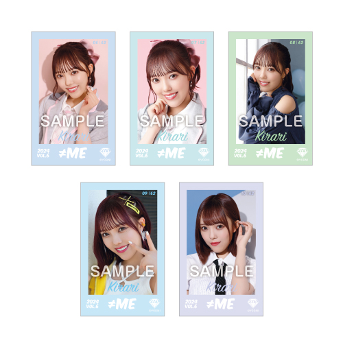 ≠ME ミニフォトカード Vol.6