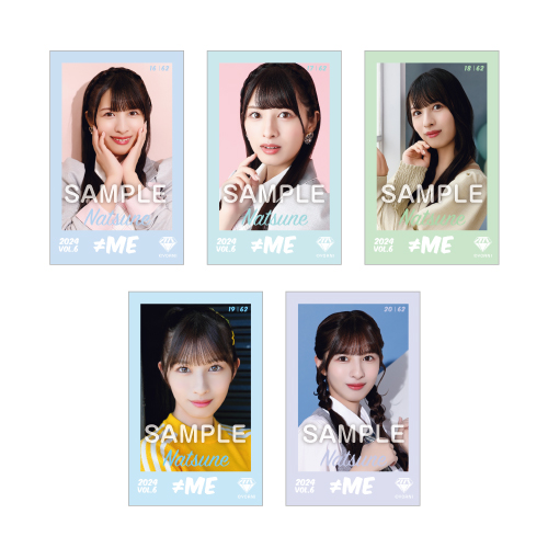 ≠ME ミニフォトカード Vol.6