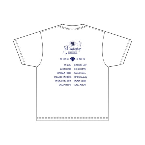 6周年記念Tシャツ