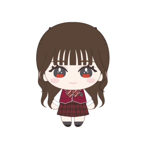 ≠ME ぬいぐるみマスコット（全国ツアー2024メンバーカラー衣装） 蟹沢萌子