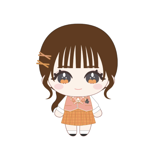 ≠ME ぬいぐるみマスコット（全国ツアー2024メンバーカラー衣装） 河口夏音