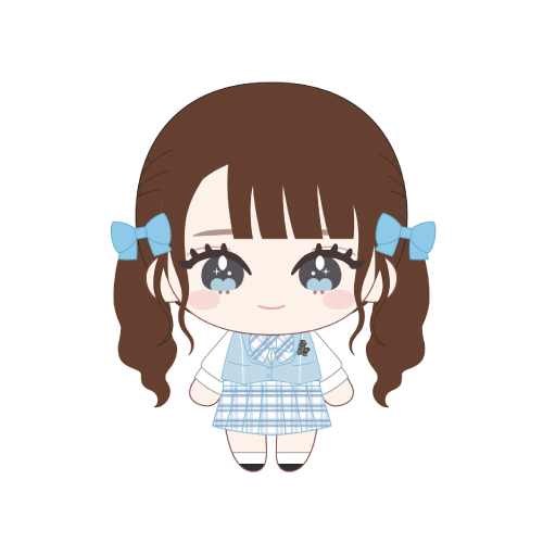 ≠ME ぬいぐるみマスコット（全国ツアー2024メンバーカラー衣装） 菅波美玲