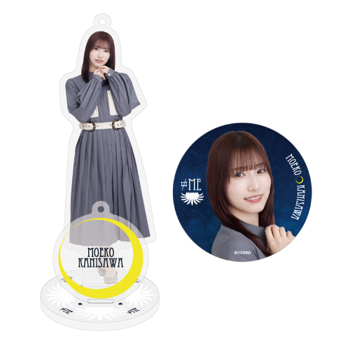 アクリルスタンドキーホルダー＆缶バッジセット（「月下美人」衣装）