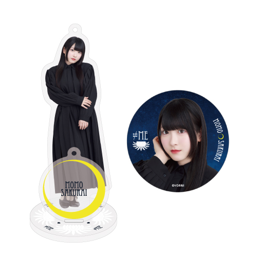 アクリルスタンドキーホルダー＆缶バッジセット（「月下美人」衣装）