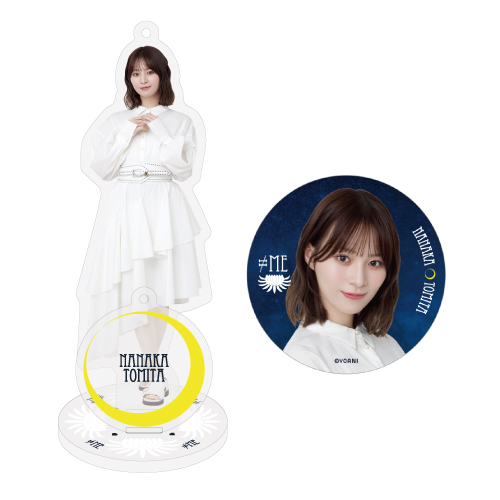 アクリルスタンドキーホルダー＆缶バッジセット（「月下美人」衣装）