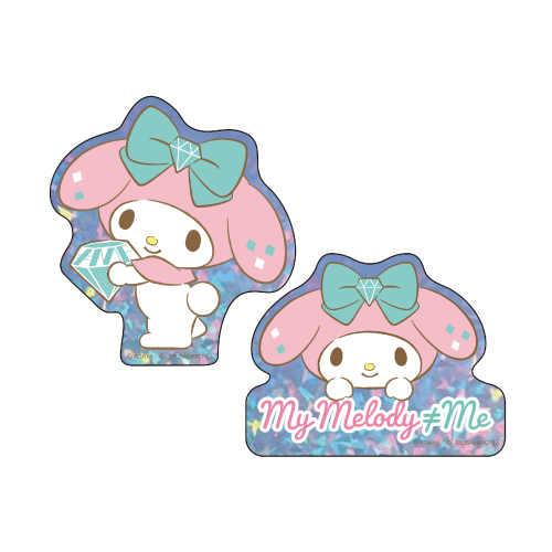 マイメロディ ≠ME ホログラムステッカー