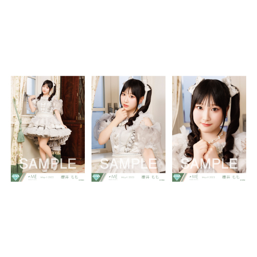 生写真セット（「モブノデレラ」歌唱衣装）