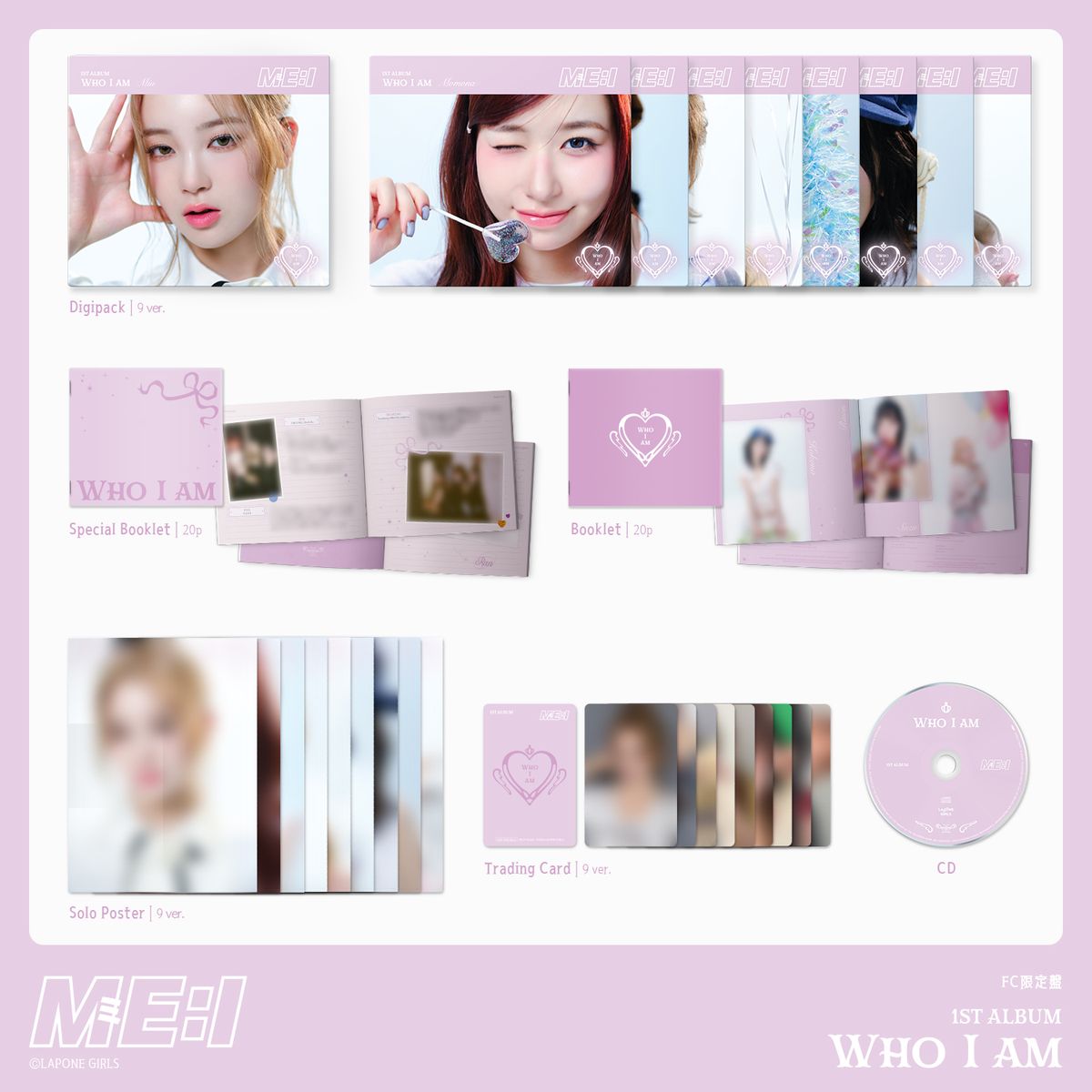 WHO I AM【FC限定ソロジャケット AYANE盤】