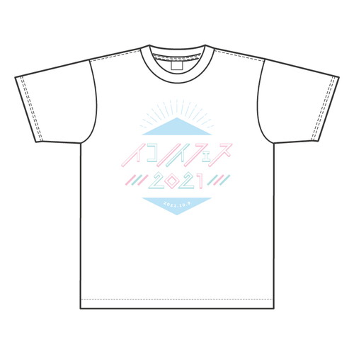 【通常配送】イコノイフェス Tシャツ(ホワイト) 