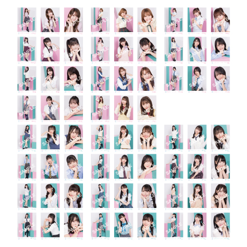 【通常配送】イコノイフェス 2021生写真セット(制服衣装)