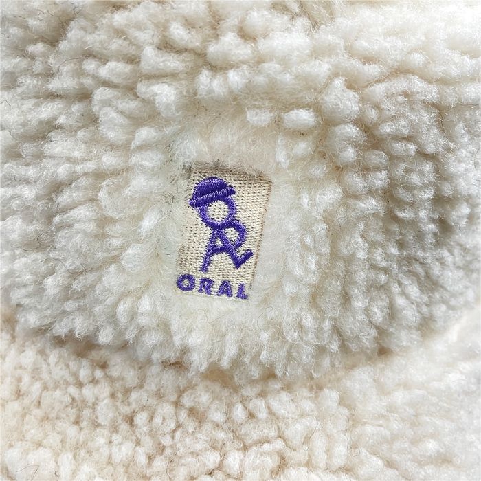 【キャンセル分再販】オーラルもこもこボアハット/アイボリー