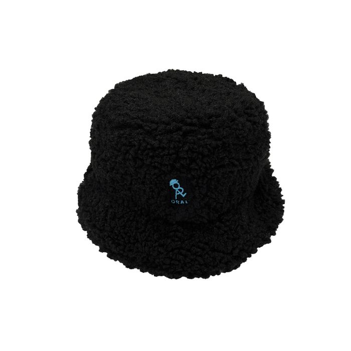 【キャンセル分再販】オーラルもこもこボアハット/ブラック