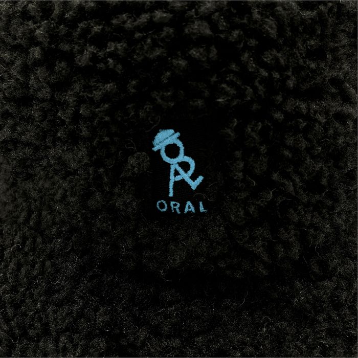 【キャンセル分再販】オーラルもこもこボアハット/ブラック