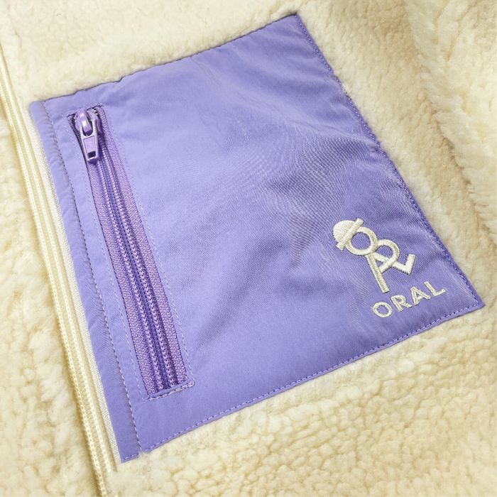 【キャンセル分再販】オーラルもこもこボアブルゾン/アイボリー