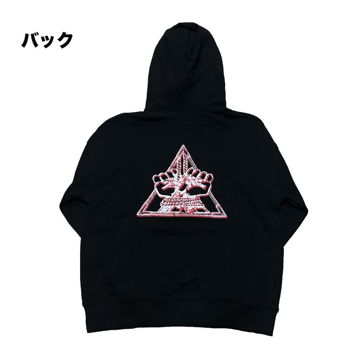 Red Criminal パーカー/ブラック