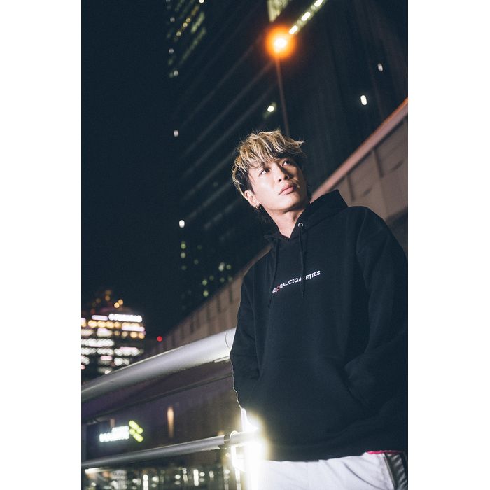 Red Criminal パーカー/ブラック