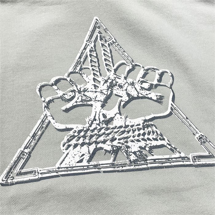 Red Criminal パーカー/ライトグレー