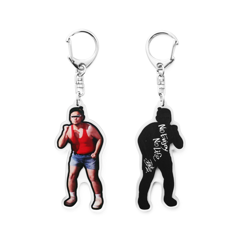  #DJ_HYODOキーホルダー 5 -モン吉直筆サイン入り-