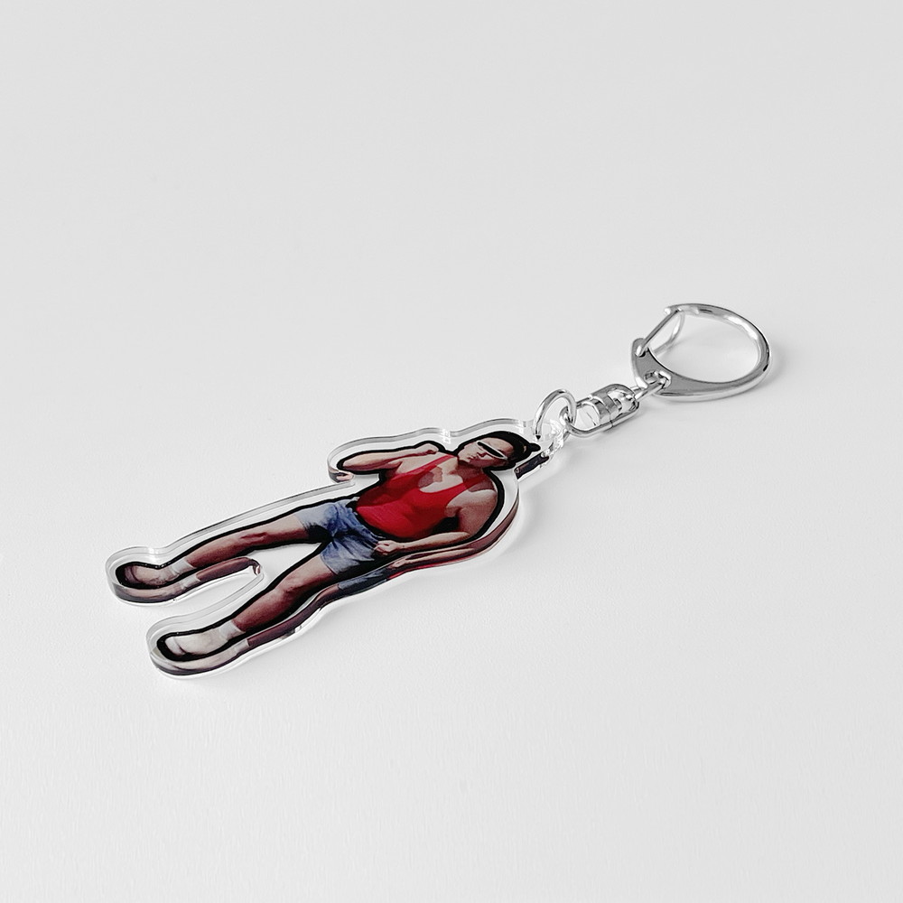  #DJ_HYODOキーホルダー 5 -モン吉直筆サイン入り-