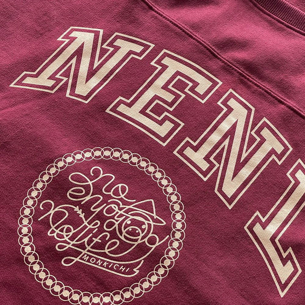 モン吉 NENL切り返しオリジナルロンT