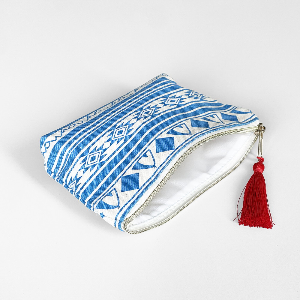 タッセル付マルチポーチ