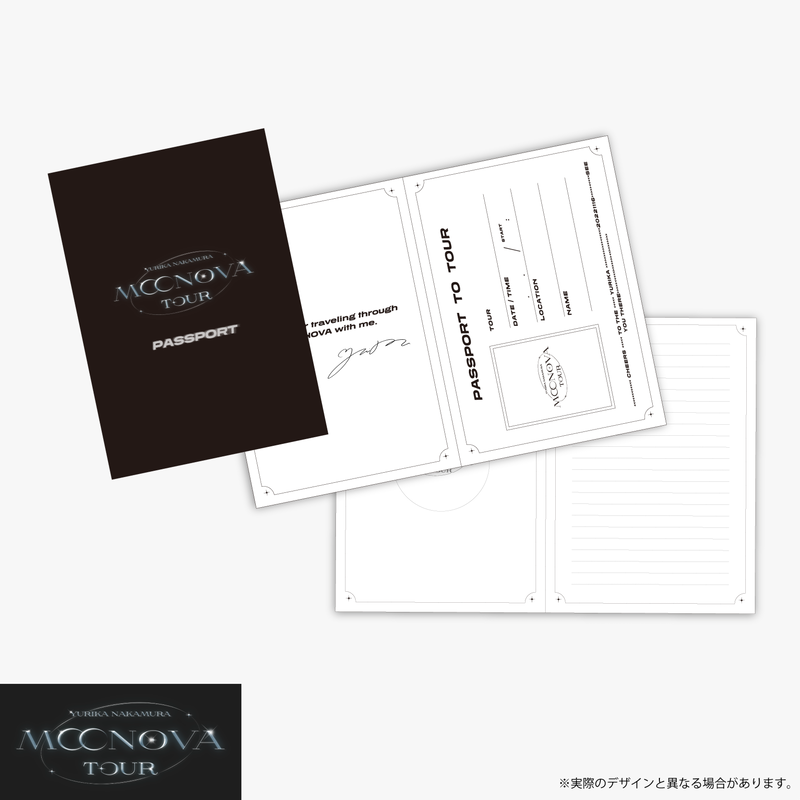 【中村ゆりか】MOONOVA　パスポートノート