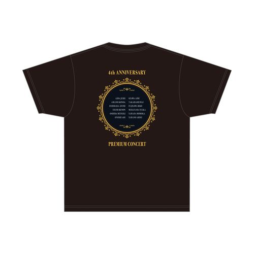 ≒JOY 4周年記念Tシャツ(ブラック)