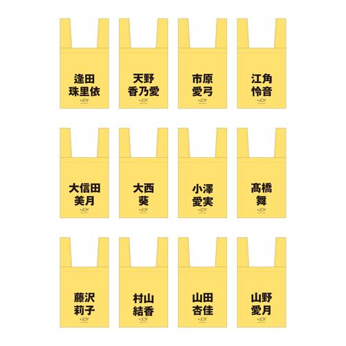 ≒JOY ビブス型きんちゃく