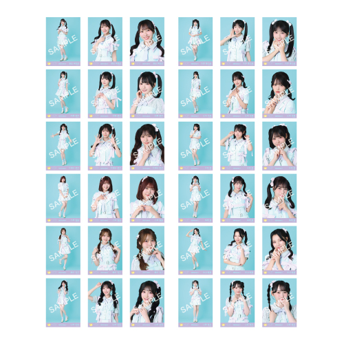 生写真セット（「サマーツインテール」歌唱衣装②）