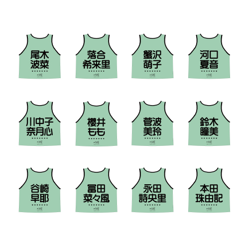 ≠ME 公式ビブス2026