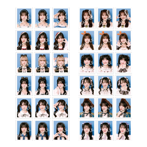 ≠ME ID PHOTO ステッカーセット vol.6