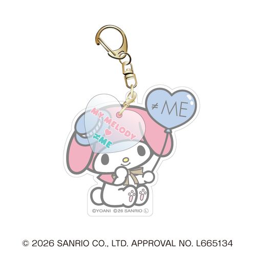マイメロディ×≠ME アクリルキーホルダー