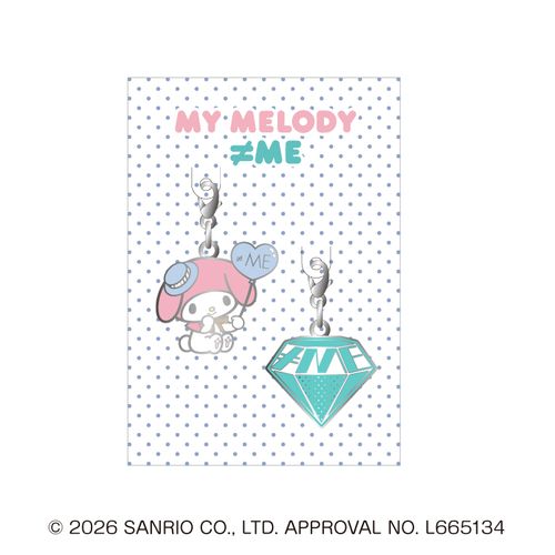 マイメロディ×≠ME メタルチャームセット