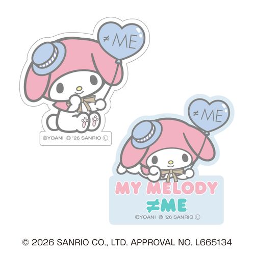 マイメロディ×≠ME ステッカーセット