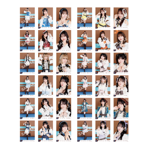 7周年コンサート生写真セット(全国ツアー2025衣装②)