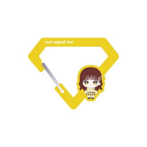 ≠ME アクリルカラビナ(ぬいぐるみイラスト)