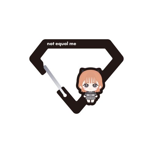≠ME アクリルカラビナ(ぬいぐるみイラスト)