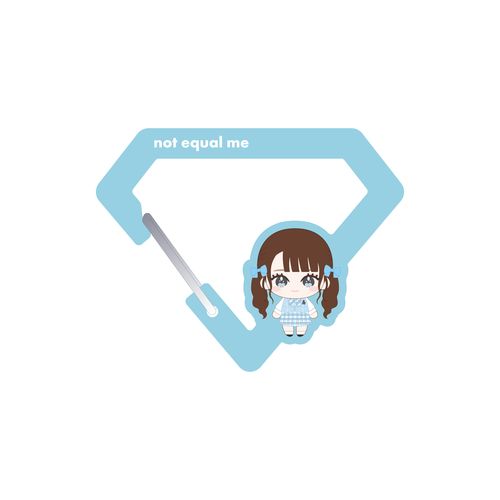 ≠ME アクリルカラビナ(ぬいぐるみイラスト)