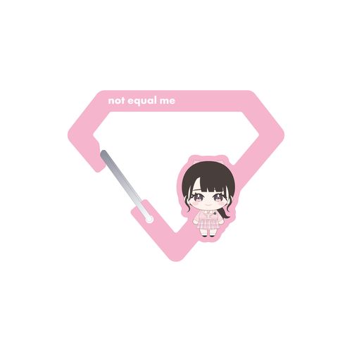 ≠ME アクリルカラビナ(ぬいぐるみイラスト)
