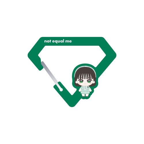 ≠ME アクリルカラビナ(ぬいぐるみイラスト)