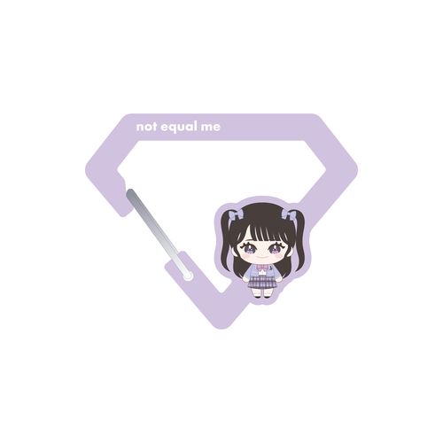 ≠ME アクリルカラビナ(ぬいぐるみイラスト)