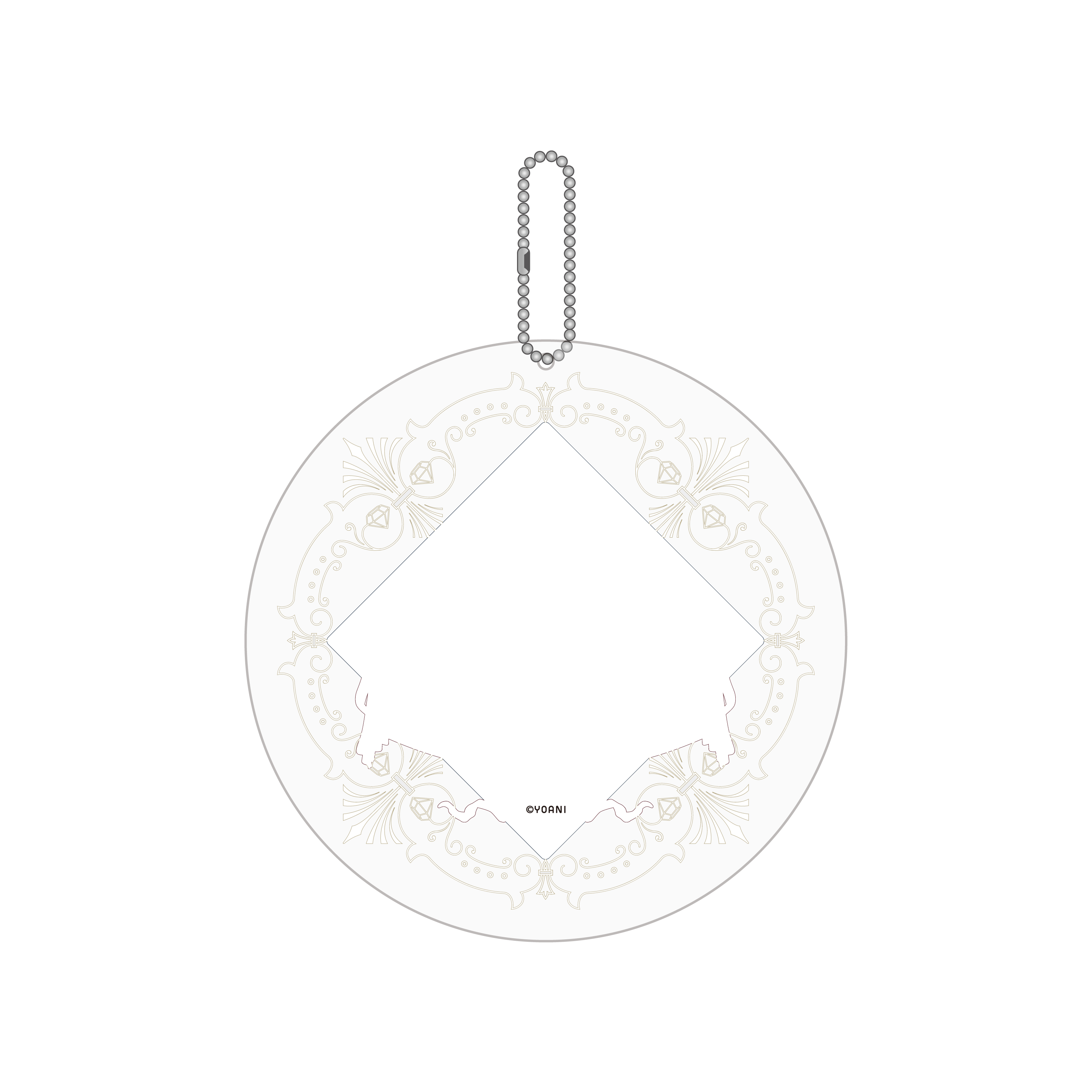 ≠ME 全国ツアー2025 ロゴコースターキーホルダー