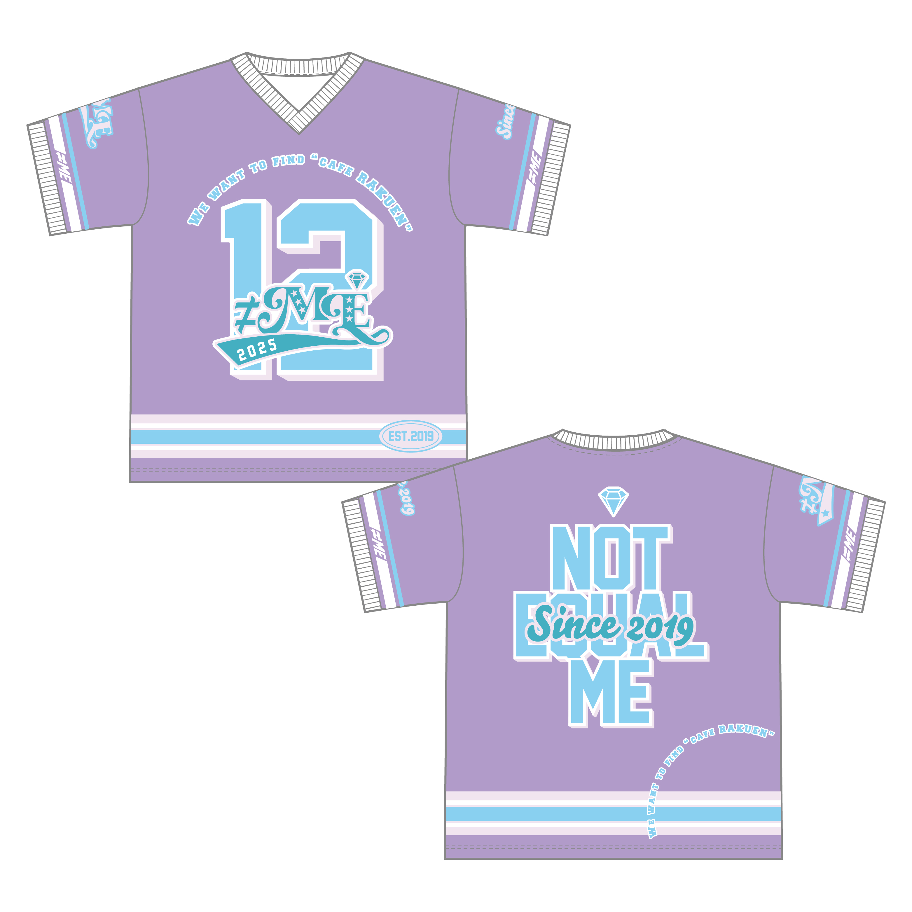 メンバーカラーユニフォームTシャツ 本田珠由記