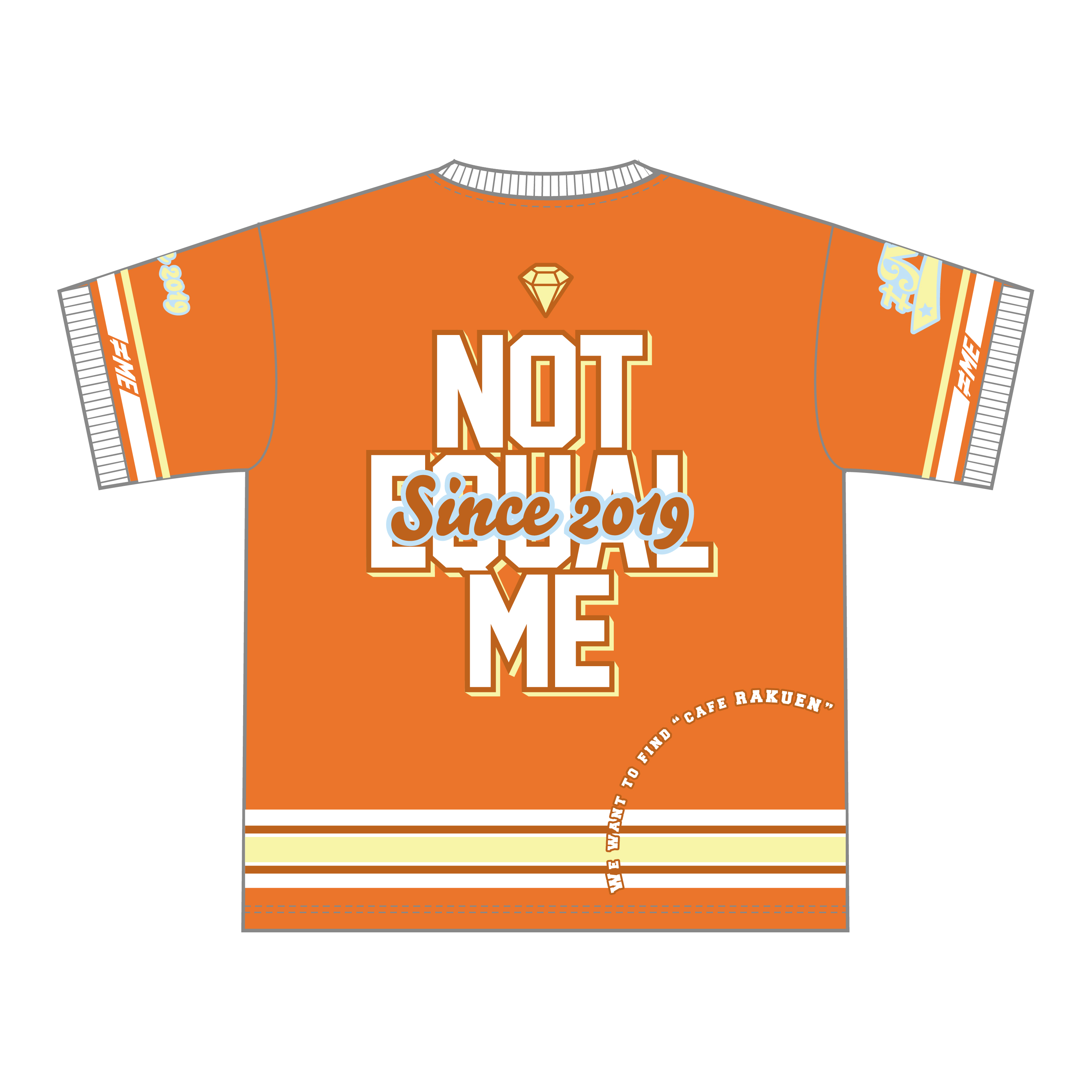 メンバーカラーユニフォームTシャツ 河口夏音