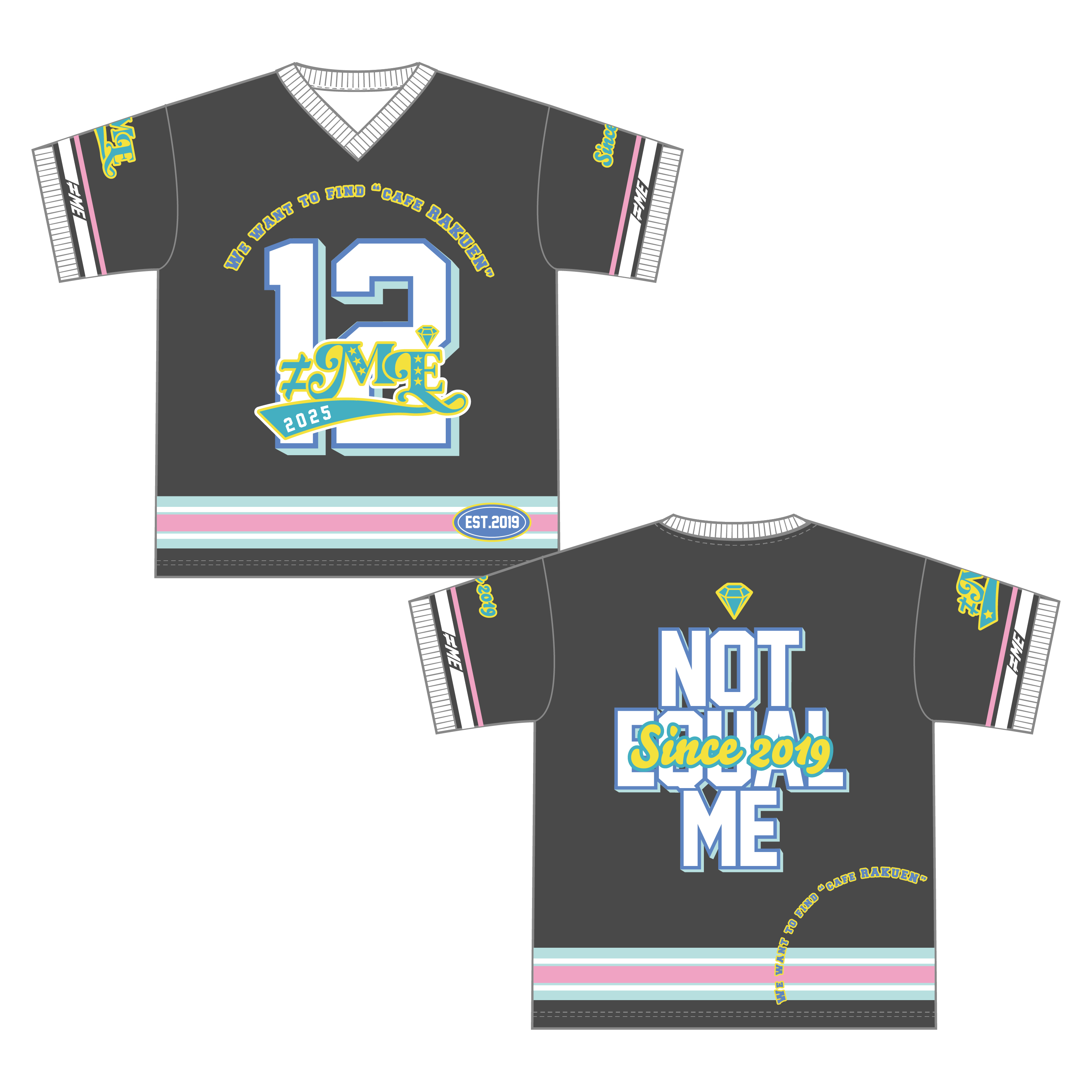 メンバーカラーユニフォームTシャツ 川中子奈月心