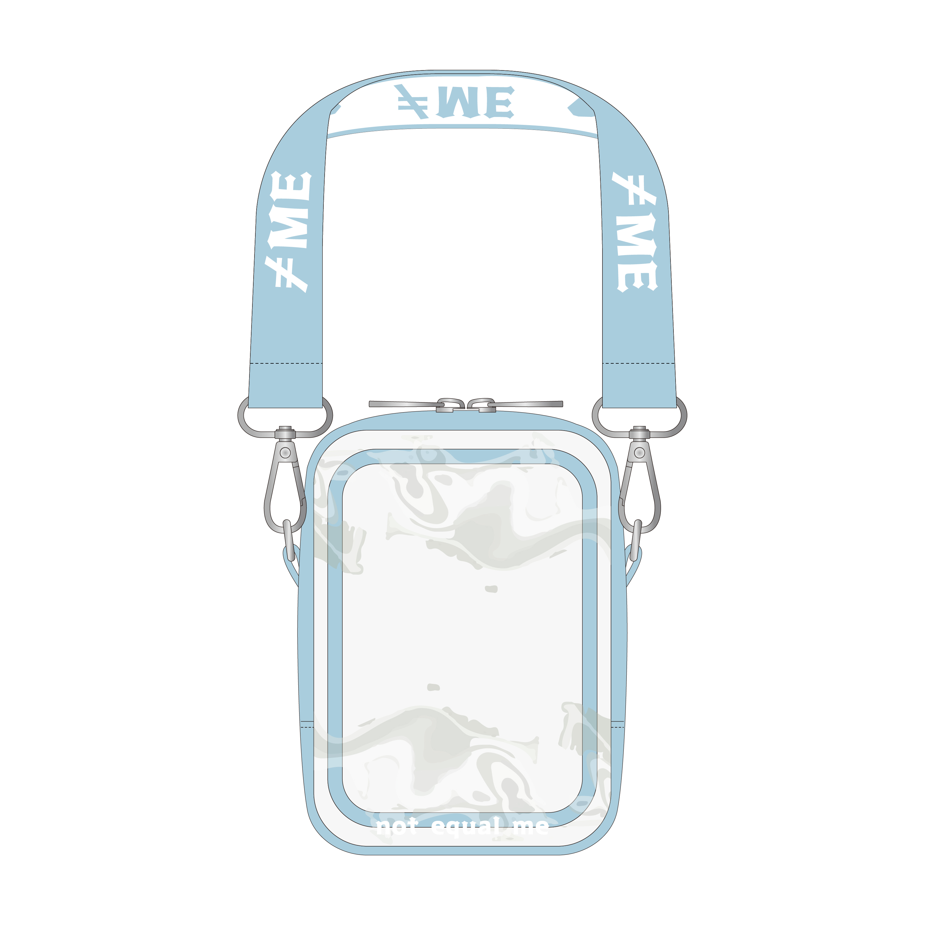 ≠ME ぬいぐるみポーチ